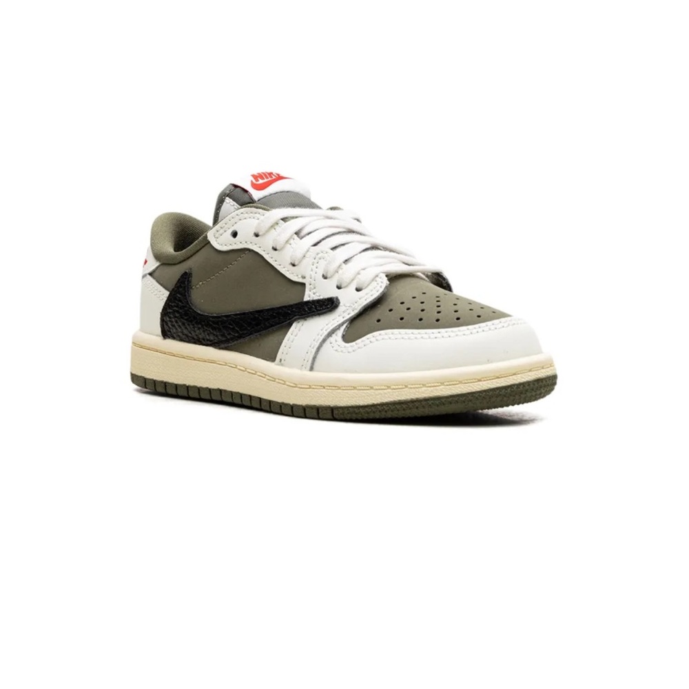 Jordan 1 Retro Low OG SP Travis Scott Nike Medium Olive Sz 1.5Y